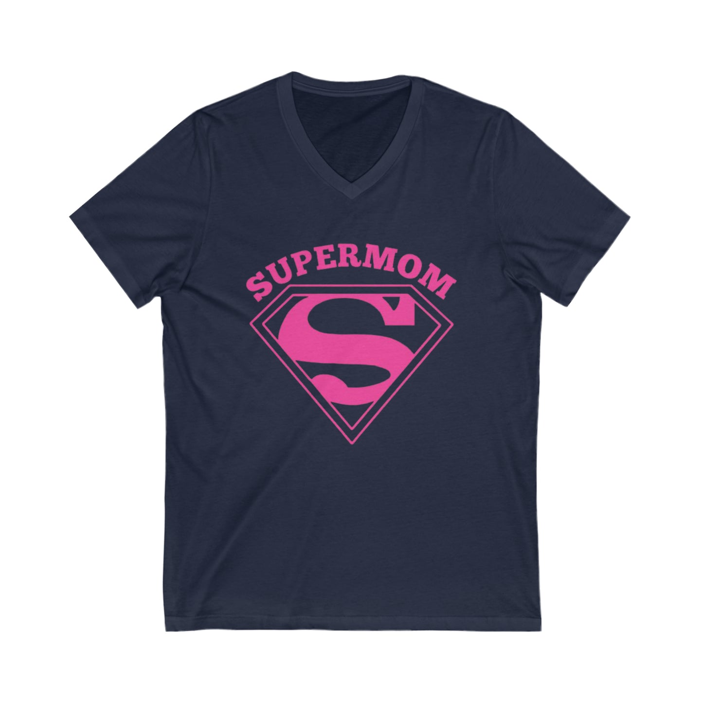 Unisex Jersey Short Sleeve V-Neck Tee
