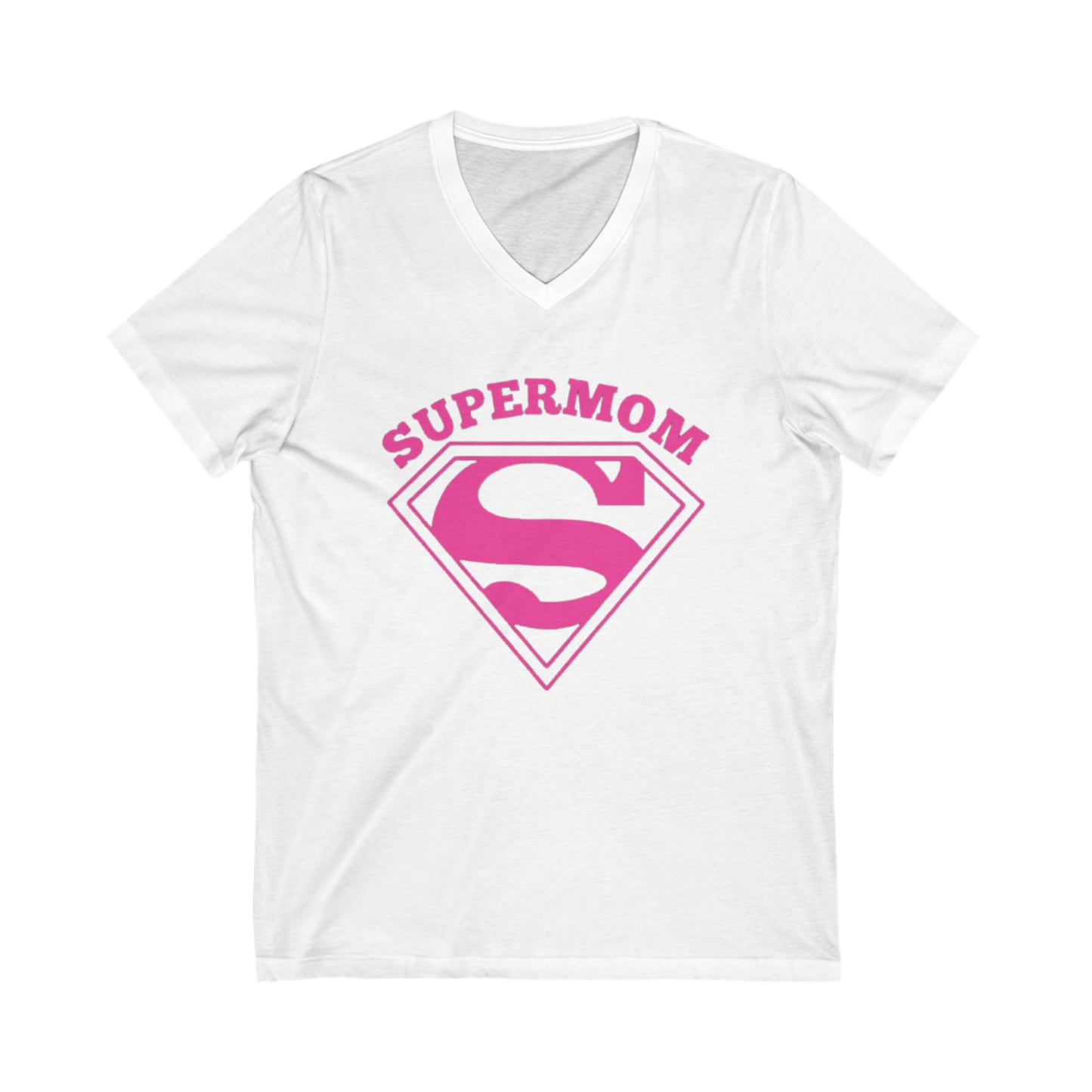 Unisex Jersey Short Sleeve V-Neck Tee