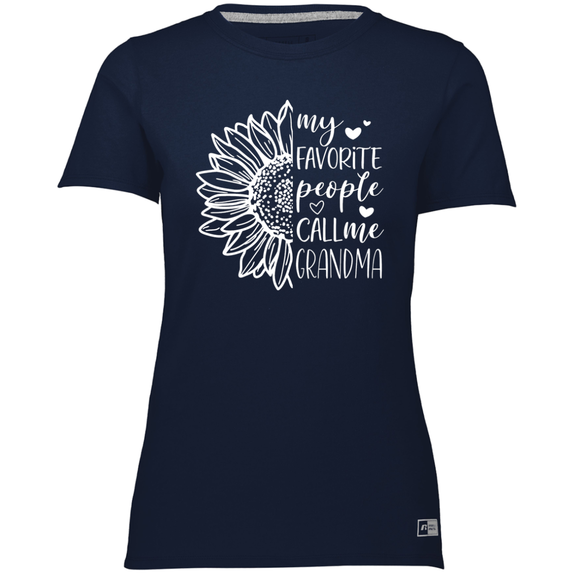 Grandma Tee - My Favorite People Call Me Grandma -  Ladies’ Essential Dri-Power Tee