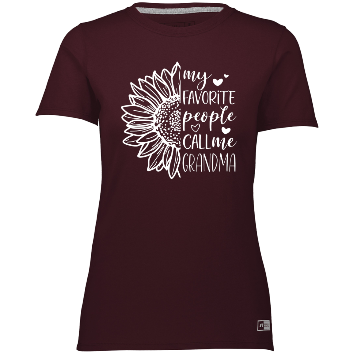 Grandma Tee - My Favorite People Call Me Grandma -  Ladies’ Essential Dri-Power Tee