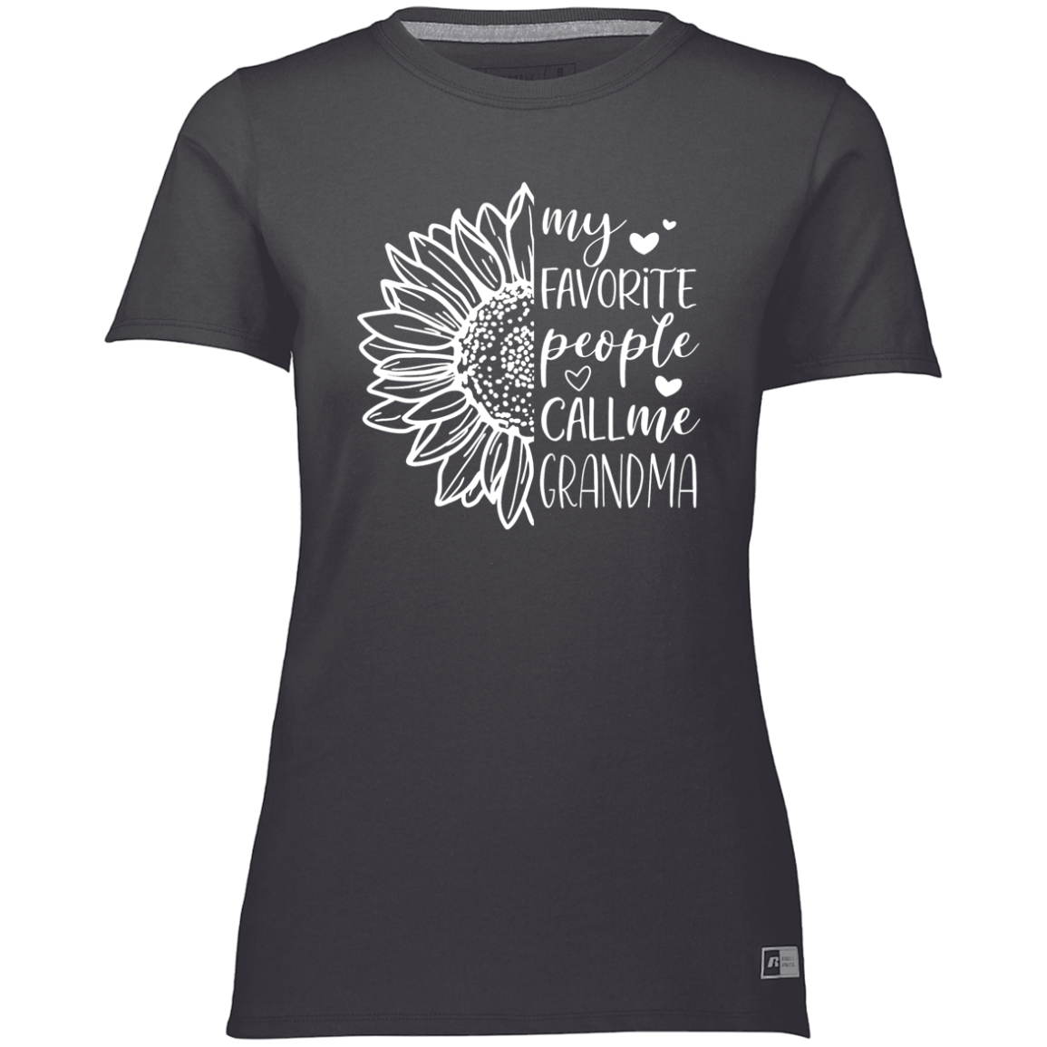 Grandma Tee - My Favorite People Call Me Grandma -  Ladies’ Essential Dri-Power Tee