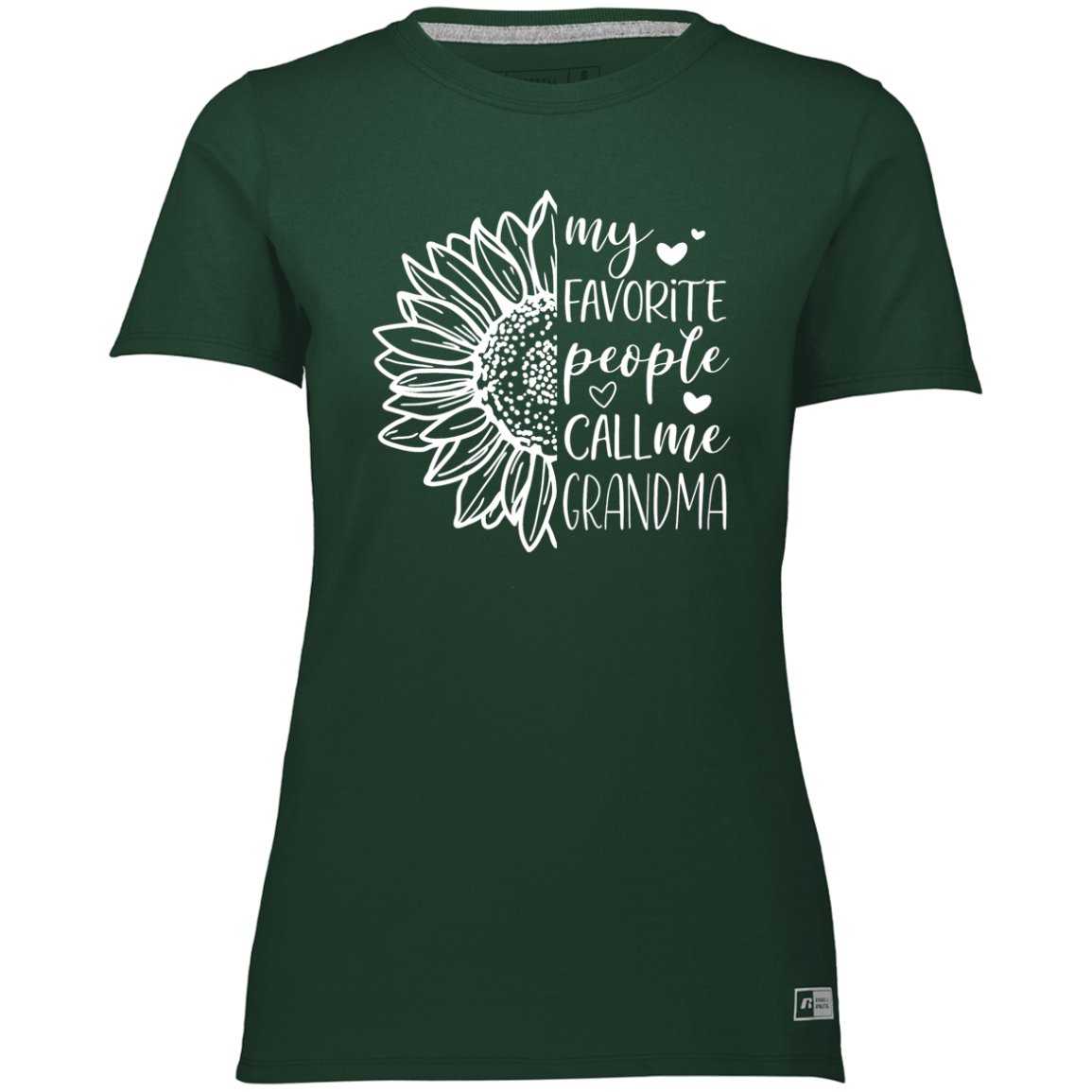 Grandma Tee - My Favorite People Call Me Grandma -  Ladies’ Essential Dri-Power Tee