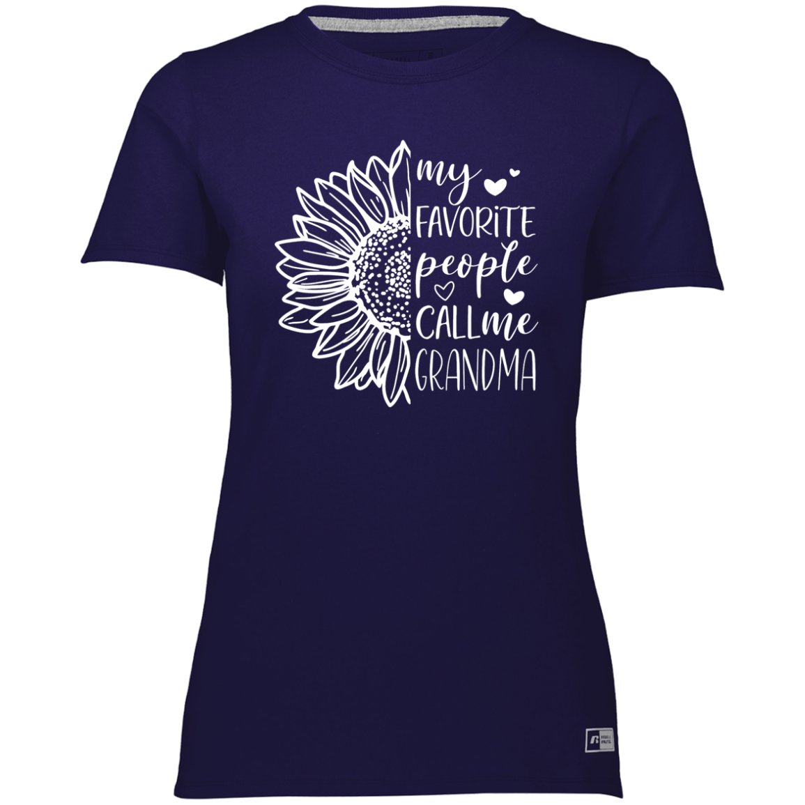 Grandma Tee - My Favorite People Call Me Grandma -  Ladies’ Essential Dri-Power Tee