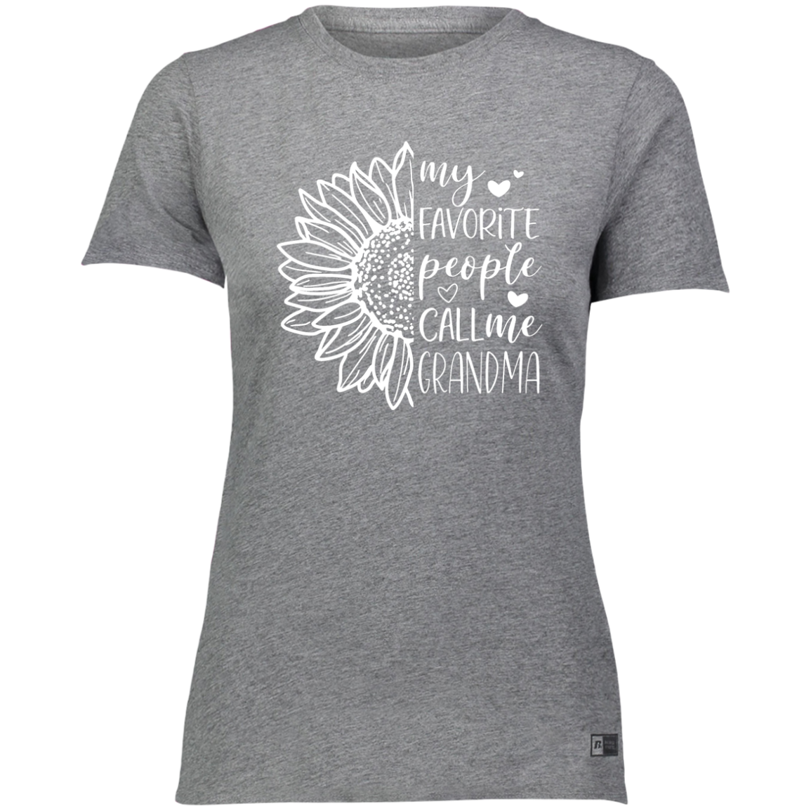 Grandma Tee - My Favorite People Call Me Grandma -  Ladies’ Essential Dri-Power Tee